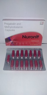 NURONIT CAPSULE (Pregabalin 75 mg.+Methylcobalamin 750 mcg.)